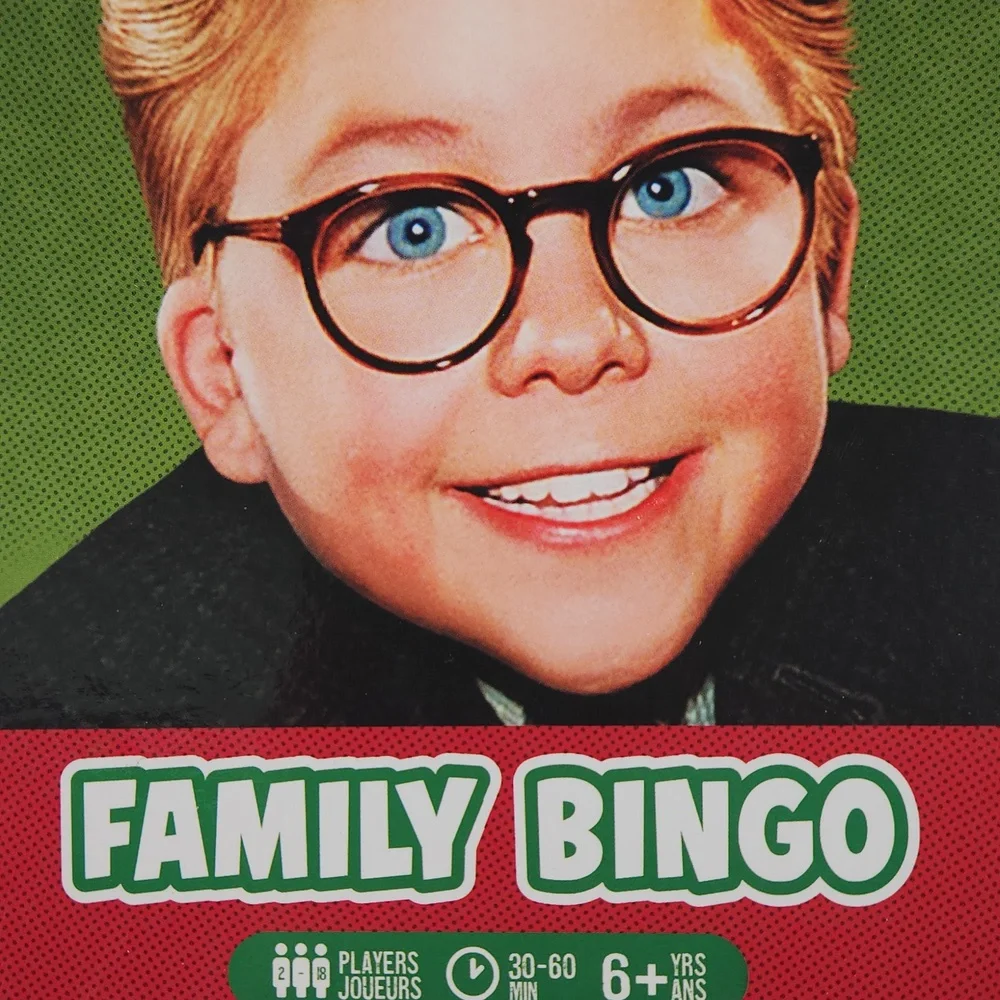 A Christmas Story Family Bingo NWT